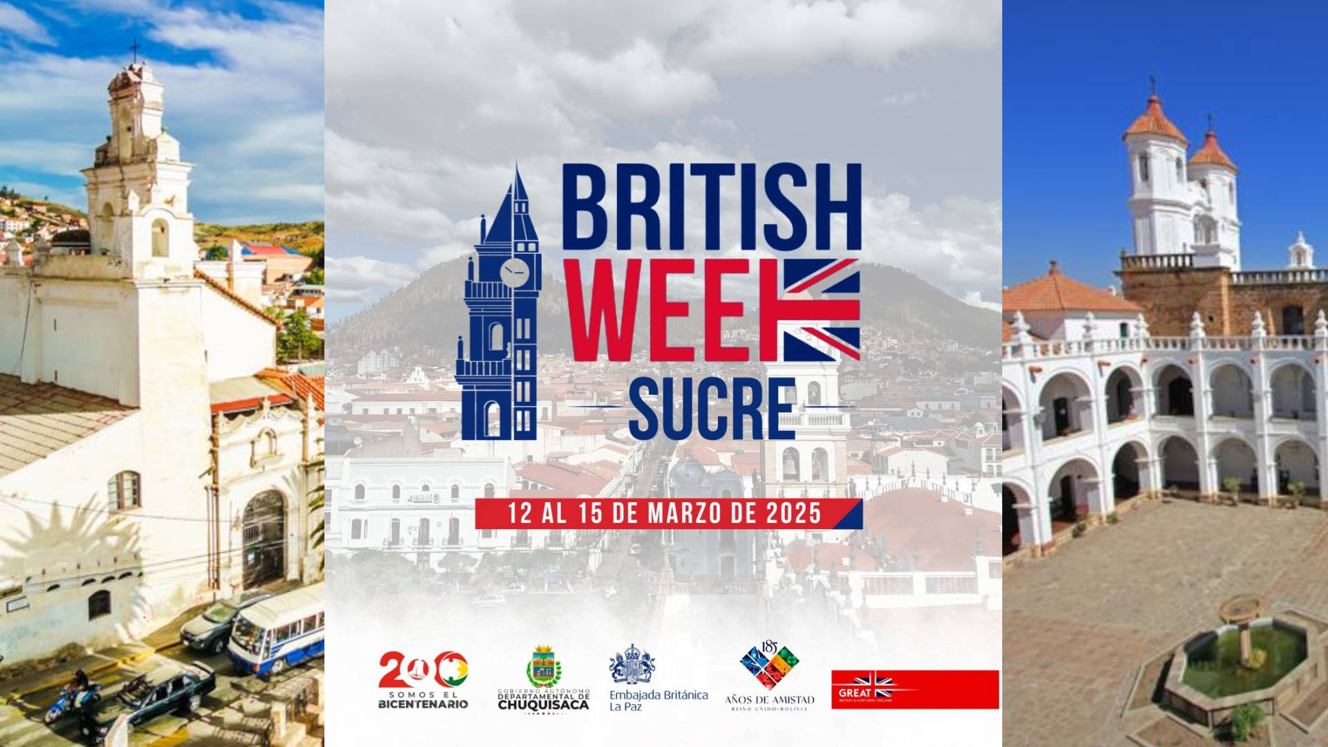 Semana Británica celebra cultura en Sucre